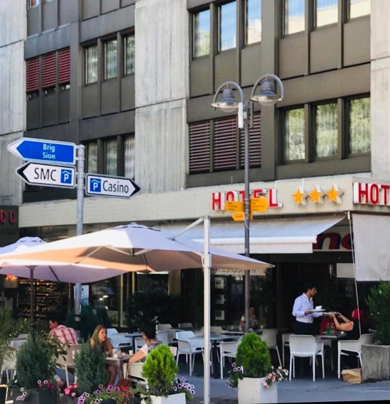 Hotel Casino Sierre Exterior photo